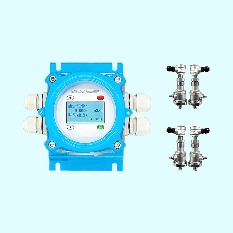 雙聲道電池供電IP68型超聲波流量計(jì)插入式