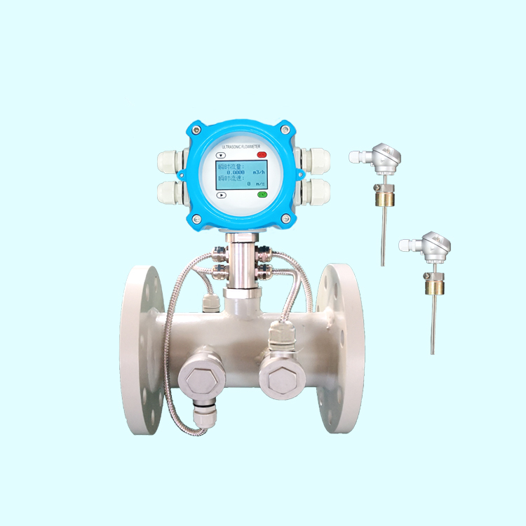 雙聲道電池供電型一體管段式超聲波熱量表