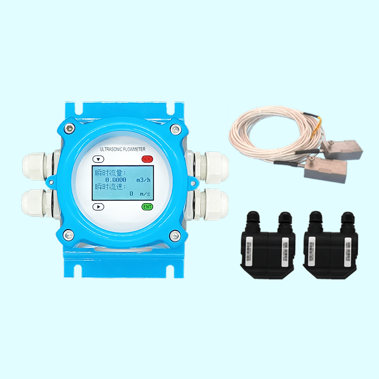 雙聲道電池供電型IP68超聲波熱量表外夾式