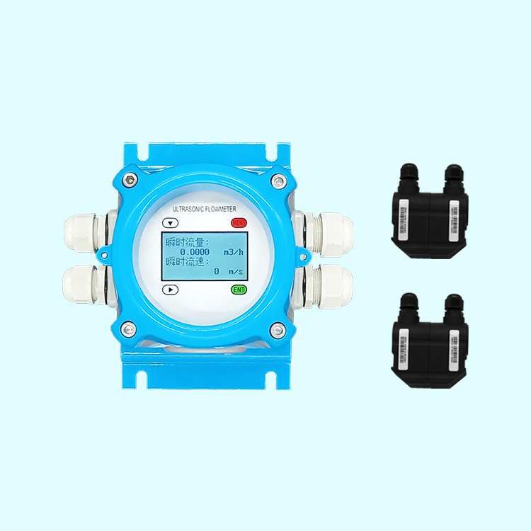 雙聲道電池供電IP68型超聲波流量計(jì)外夾式