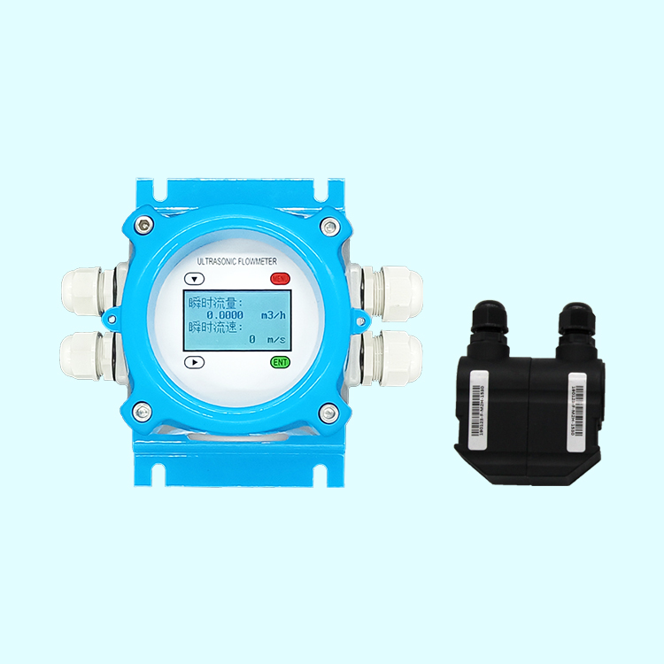 單聲道電池供電IP68型超聲波流量計(jì)外夾式